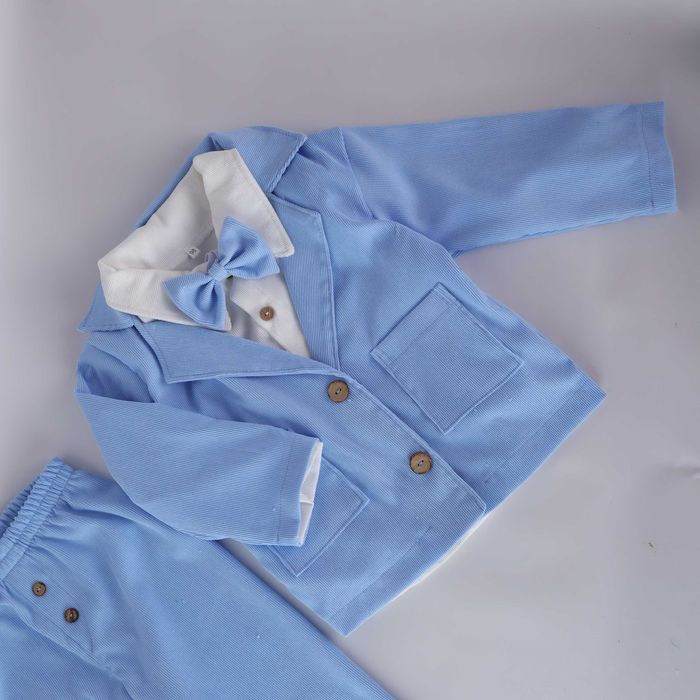 Святковий костюм  для хлопчика блакитний