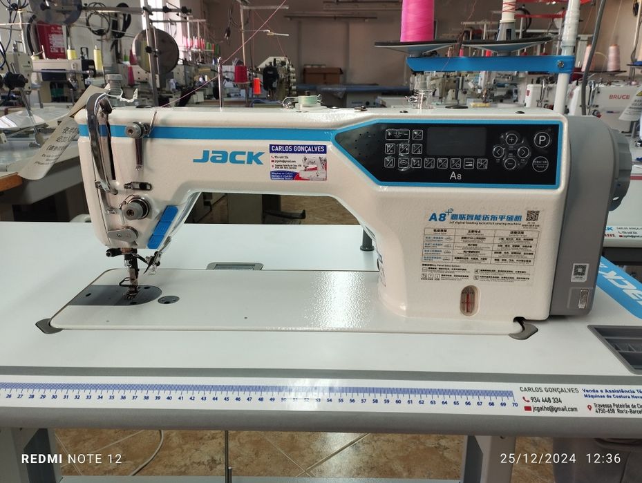 Maquinas novas e usadas de ponto corrido JACK, BRUCE, monofasicas