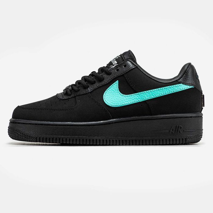 Кросівки Nike Air Force 1 Low Black/Mint Premium