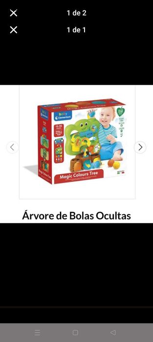 Clementoni Baby Árvore de Bolas 12-36 meses