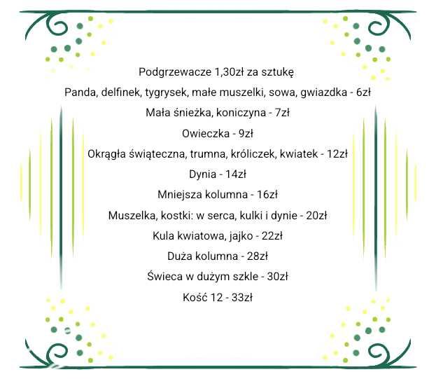 Świeca sojowa w szkle