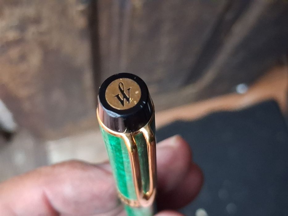 Waterman Ideal Patrician jade green