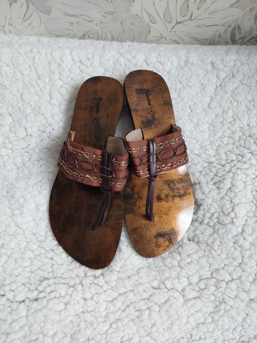 BATA klapki japonki r. 35 w indyjskim stylu