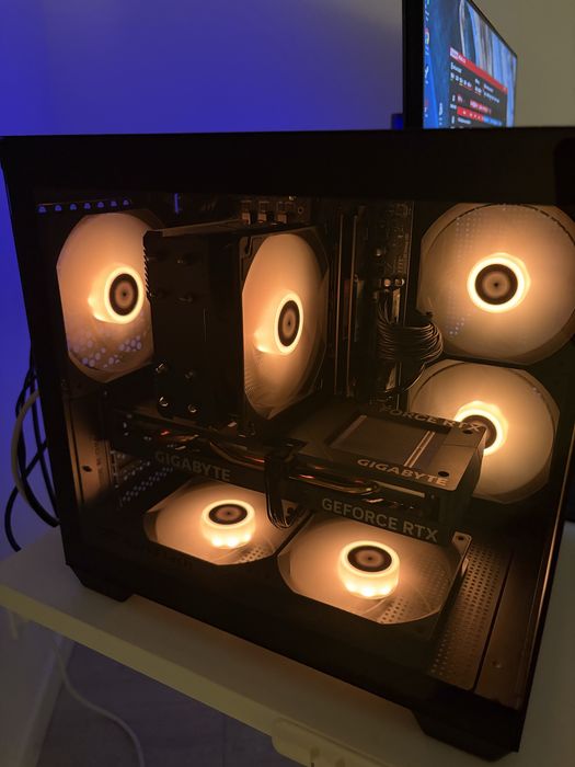 Komputer do gier “akwarium” I5 14500T, 32GB RAM, 1TB SSD, RTX 4060 8GB