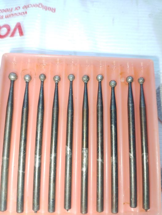 Алмазные  твердосплавные  боры шарошки диски стоматологические СССР