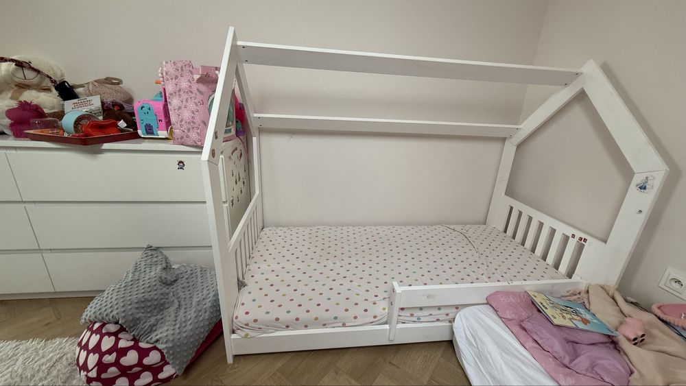 Drewnine Łóżeczko Dziecięce