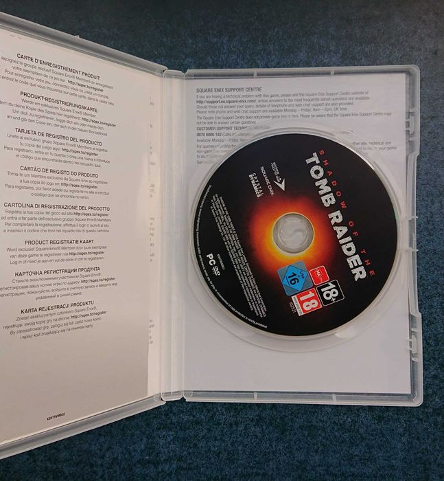 Shadow of the Tomb Raider PC Box Only
