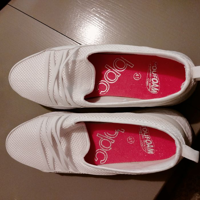 Sneakersy białe nowe wkład ka 25