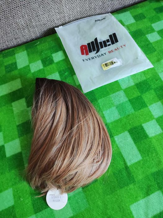 Peruka dla Kobiet Damska długie włosy ciemny blond
