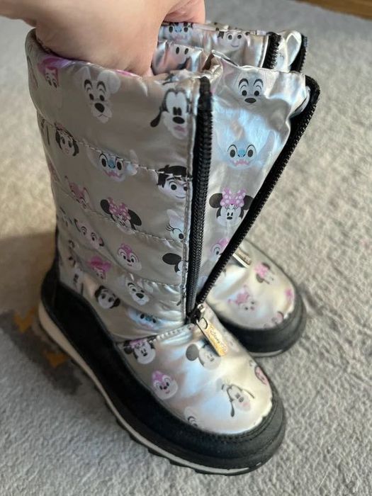 Buty zimowe kozaczki śniegowce Disney r. 25/26