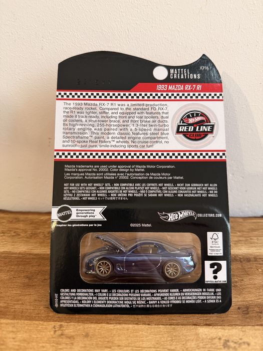 Hot Wheels RLC Mazda RX-7 R1
