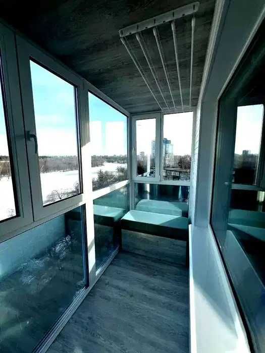 Утеплення балкону Скління балкону Ремонт балкону Застеклить балкон