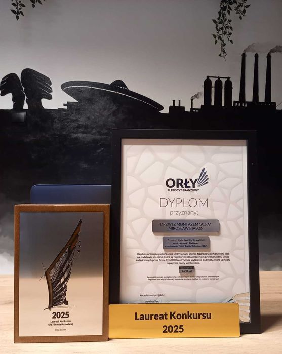 Drzwi Wejściowe Zewnętrzne z montażem ,wyciszone i wzmocnione