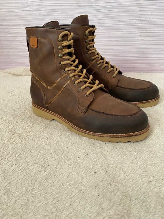 hugo boss мужские кожаные ботинки 45 р 29см оригинал