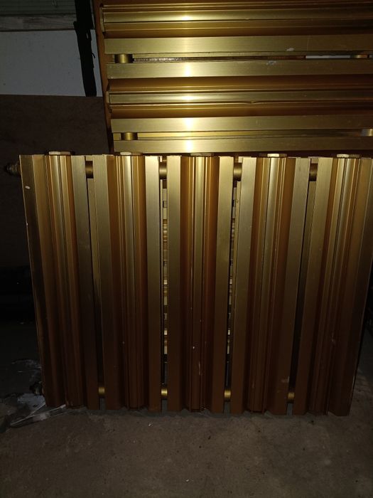 Sprzedam używane grzejniki aluminiowe "złote"