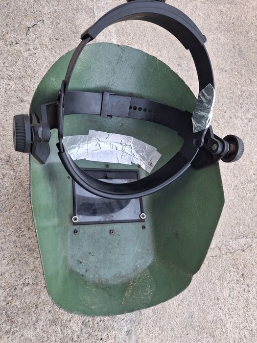 Mascara de soldar de cabeça em fibra