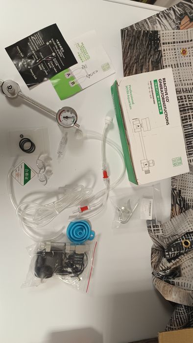 Kit Gerador de CO₂ para Aquário - Completo e Novo