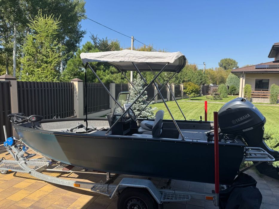 Катер алюминиевый ALBA 440 c