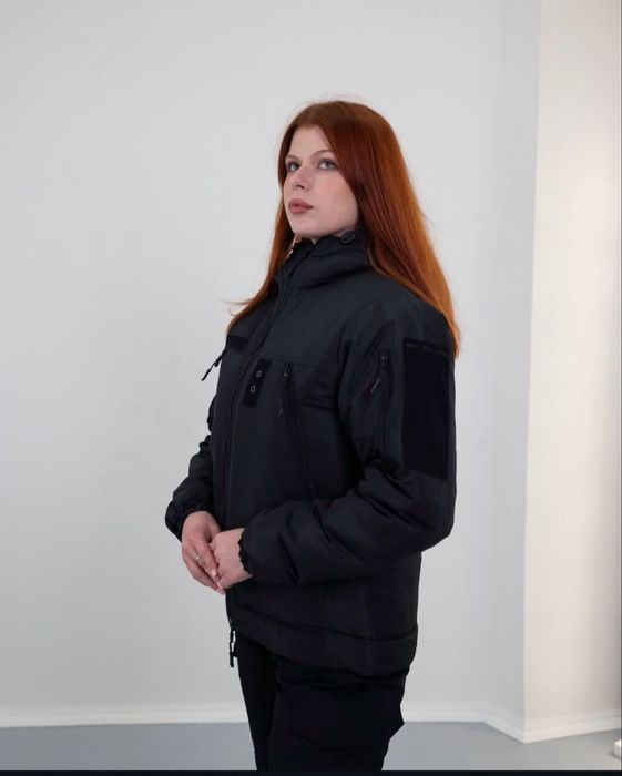 Зимова куртка Lady Police + шапка поліція