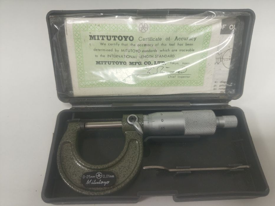 instrumento de medição micrómetro exterior