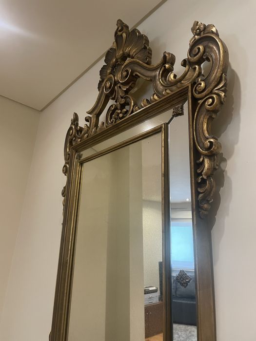 Espelho decorativo clássico estilo Luís XV