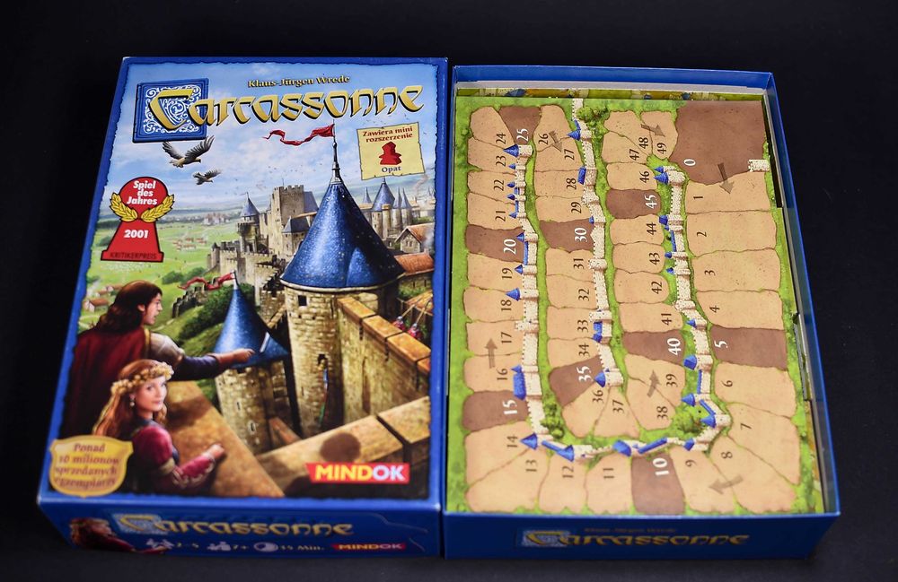 Gra Planszowa - Carcassonne