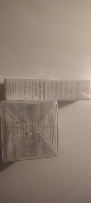 Okazja 2 kremy,Dermika ceramidowy50+, Ch.Laurent Infuzyjny złoty krem.