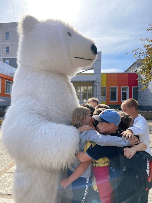 Большой Белый Мишка Харьков день рождения Великий Білий Мішка Харків