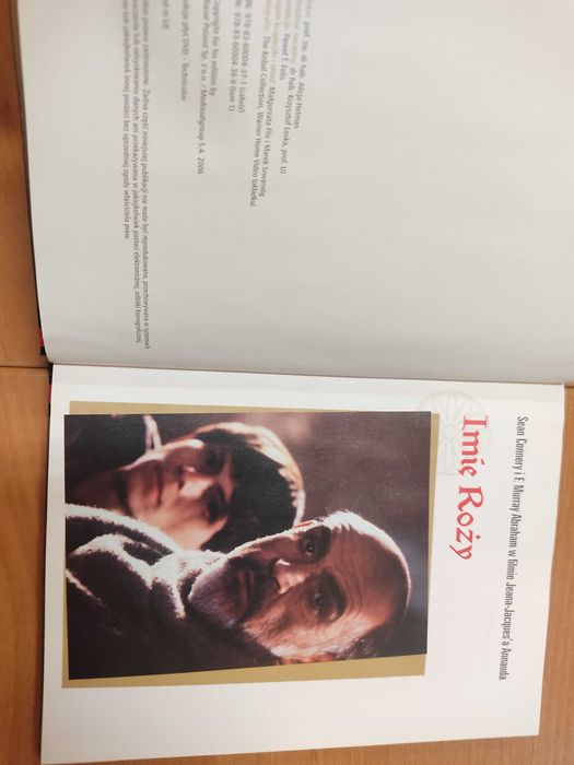 Film DVDIMIĘ RÓŻY [DVD+BOOK] napisy lektor polski