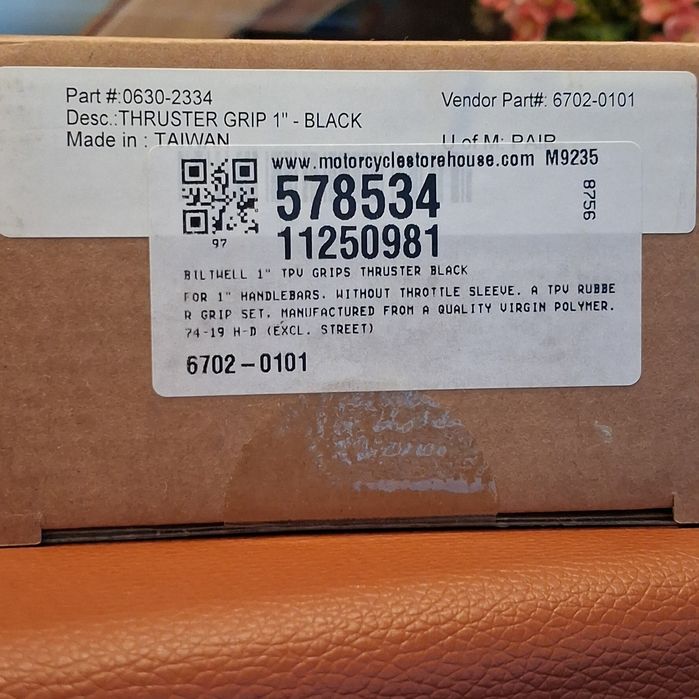 Punhos Biltwell novos