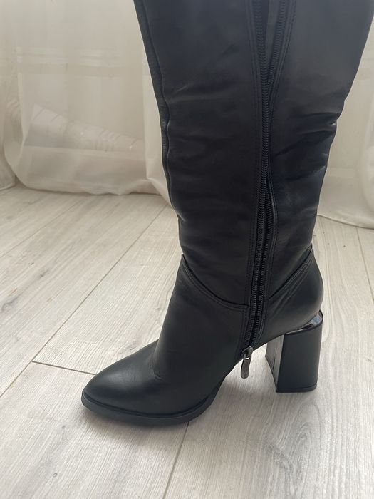 Чоботи шкіряні єврозима