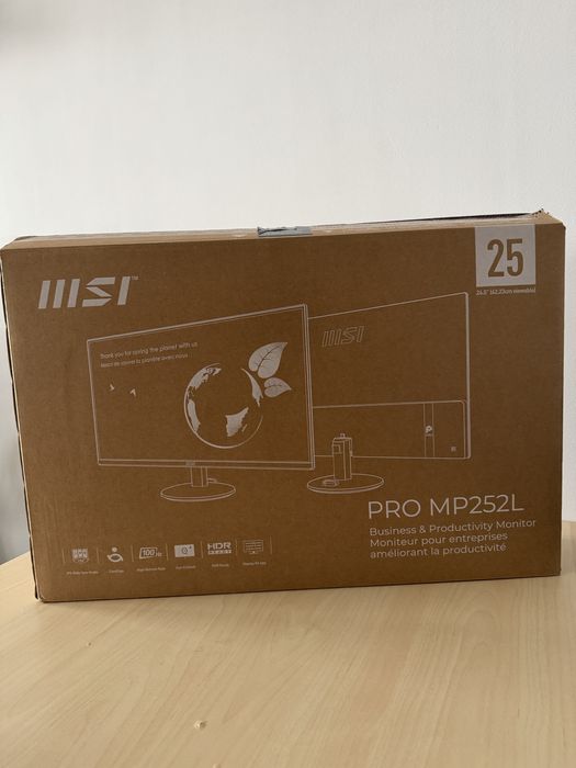 Monitor MSI PRO MP252L Full HD IPS 100Hz 1ms