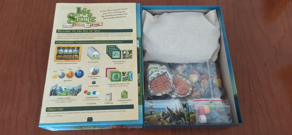 Board Game Isle of Skye (ENG) with NEW64584393794947121