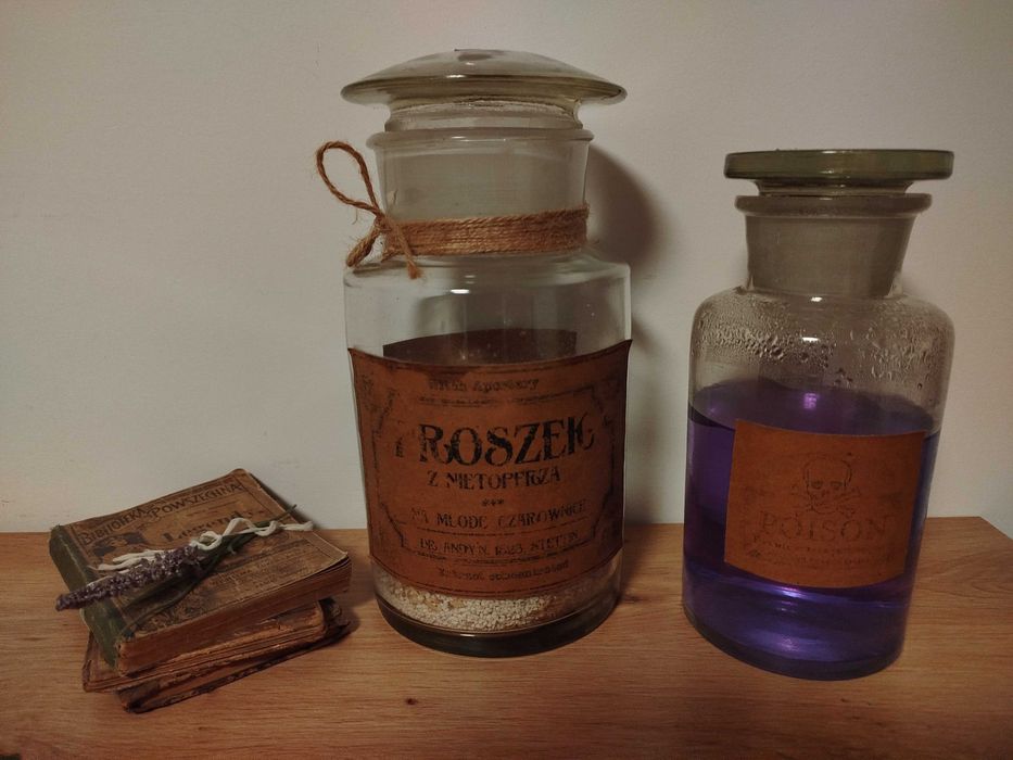 Stara butelka apteczna 1