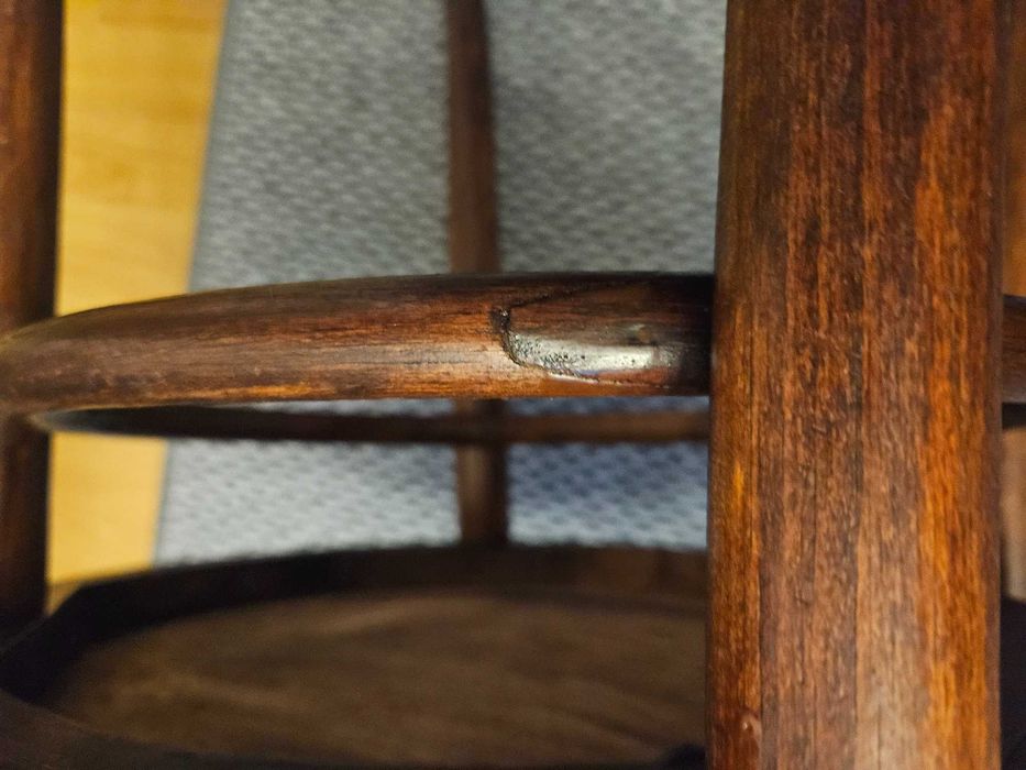 Oryginalne krzesło-fotel Thonet