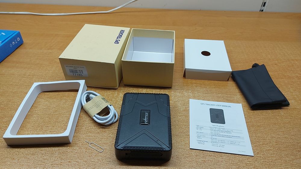 GPS трекер TK-STAR TK-915 (10 000 mAh) — Потужний магніт, 120 днів