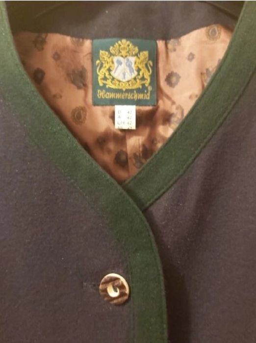 Elegancka niemiecka kamizelka myśliwska M/L.