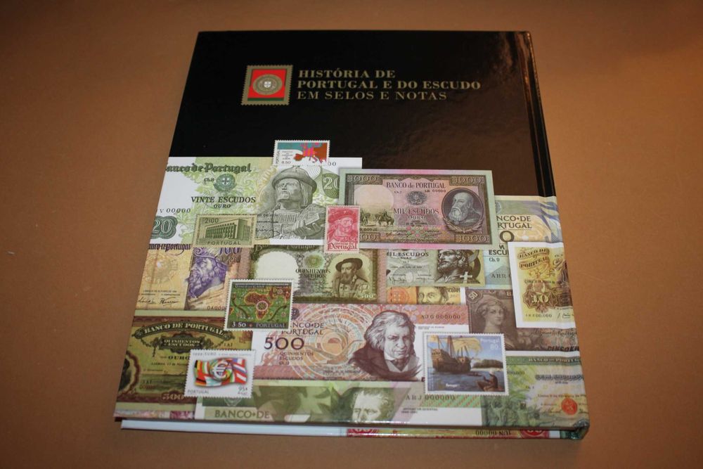 História de Portugal e do Escudo em Selos e Notas- Colecção Completa