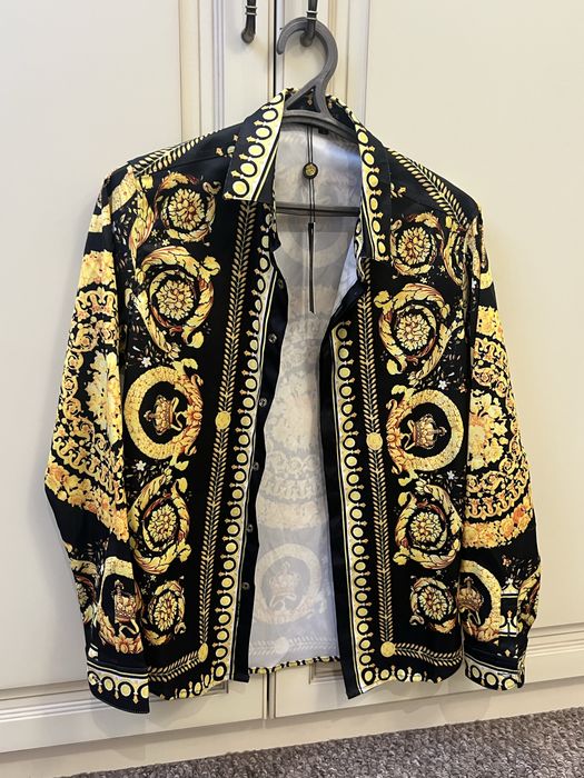 Рубашка Versace в стиле Барокко