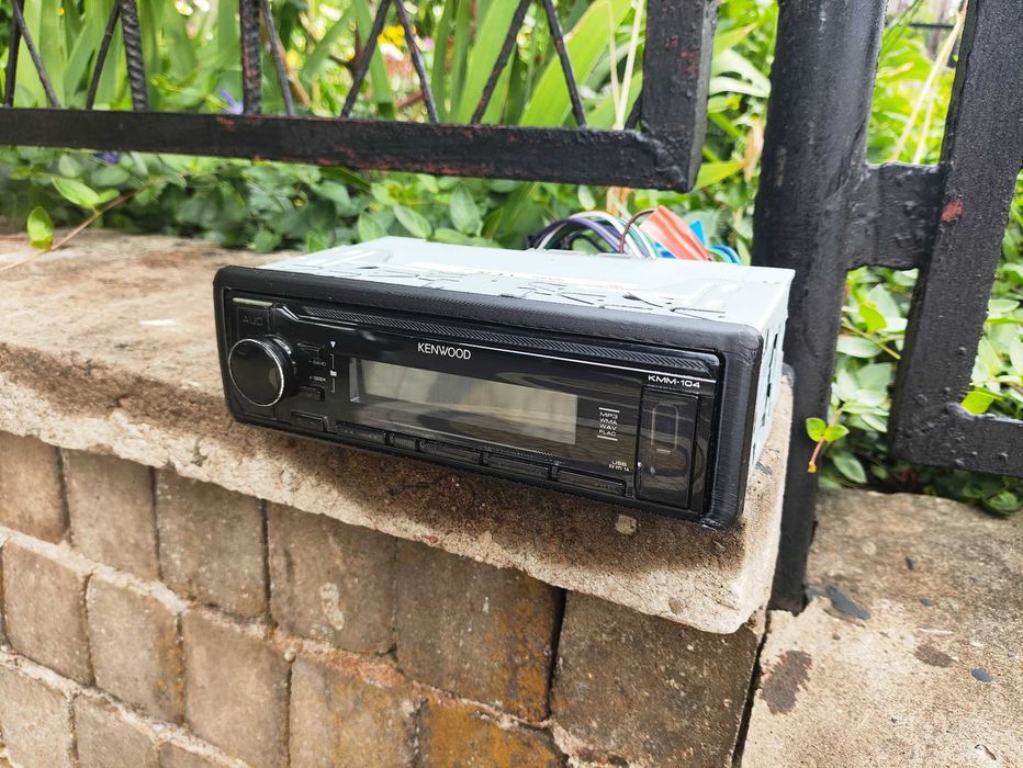 Radio samochodowe 1DIN Kenwood KMM-104RY AUX/USB