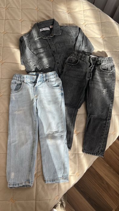 Zara бузрукавка, куртка джинсова , одяг для хлопчика