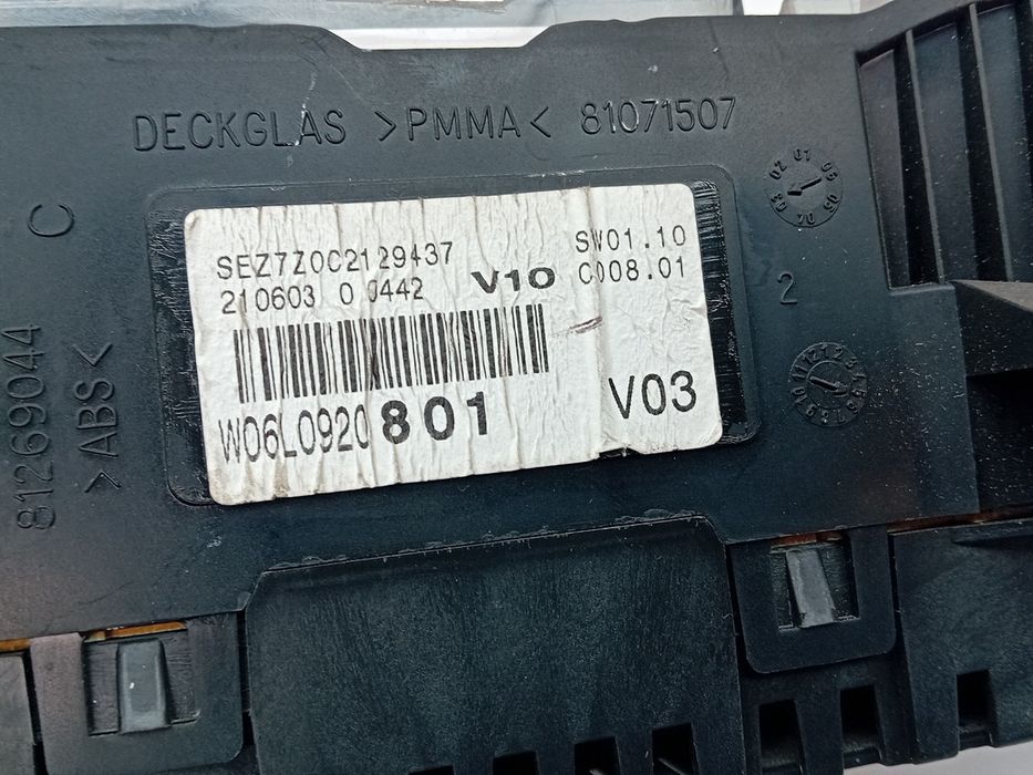 Quadrante / painel de instrumentos SEAT Ibiza III (6L1)