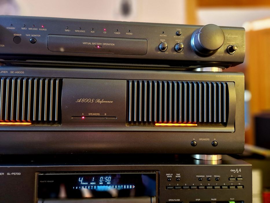 Wzmacniacz Technics A800S ,SU C800U,pilot