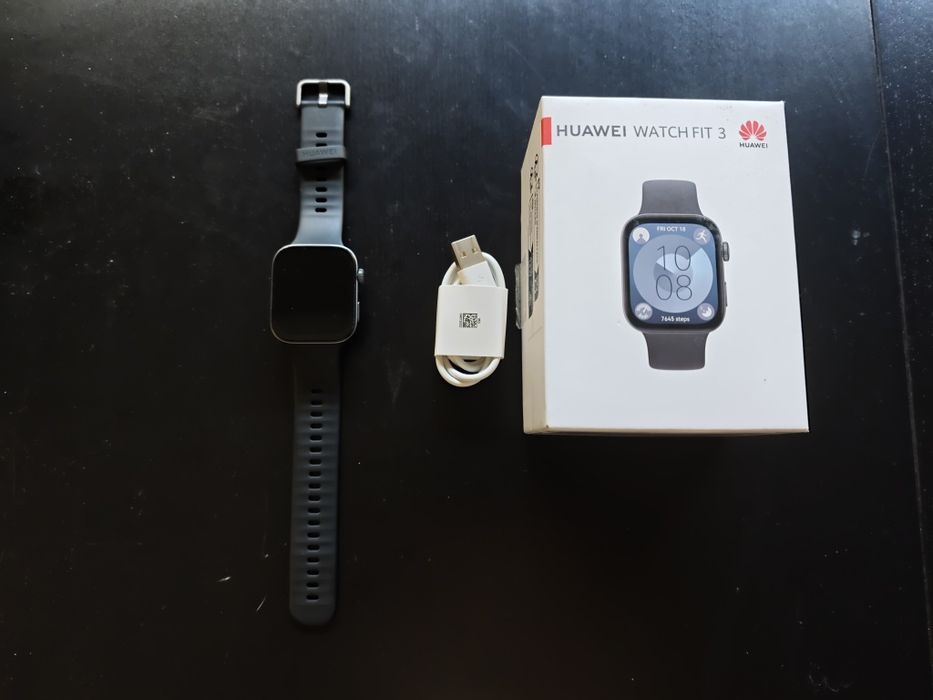 Troco/Vendo Huawei Watch Fit 3 impecável com fatura e garantia!
