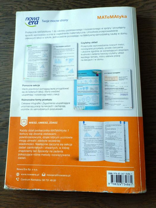 Książka do matematyki