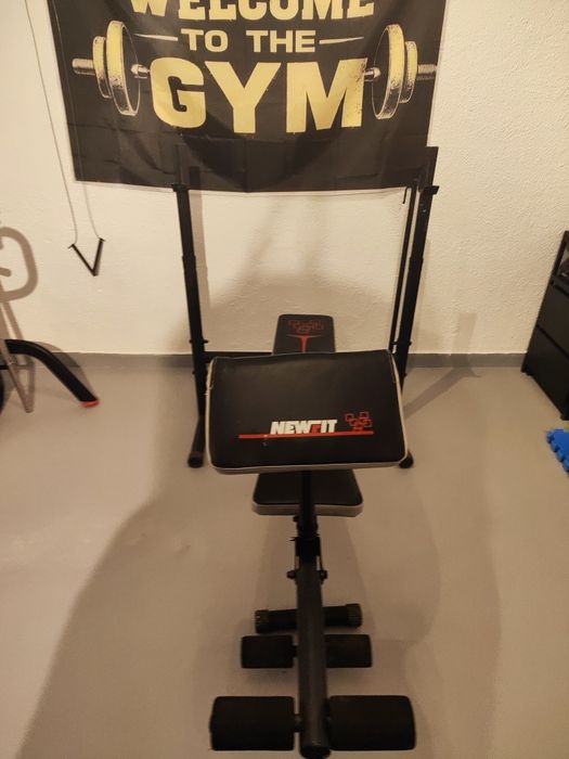 Banco de supino usado