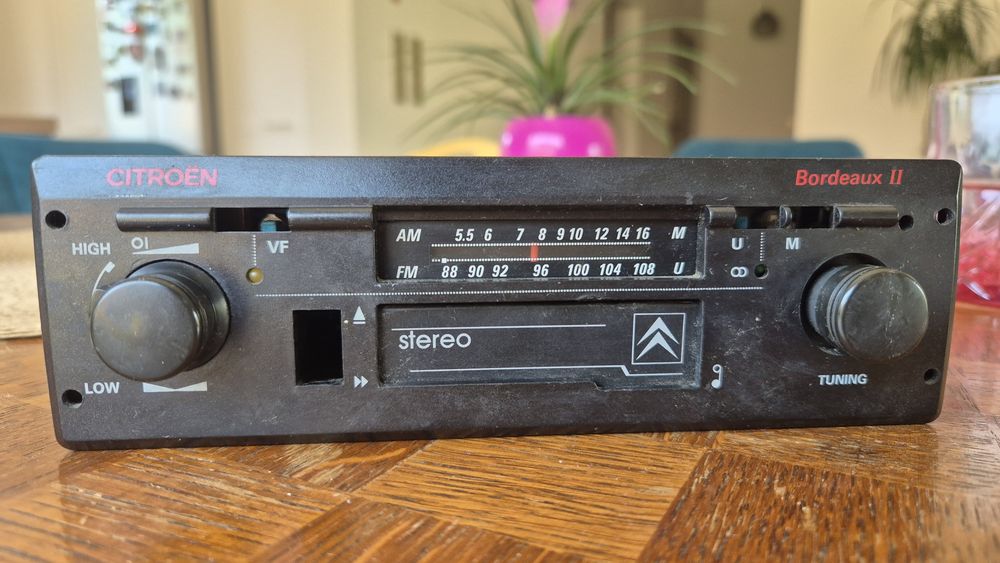 Radio Samchodowe CItroën Bordeaux II  1985