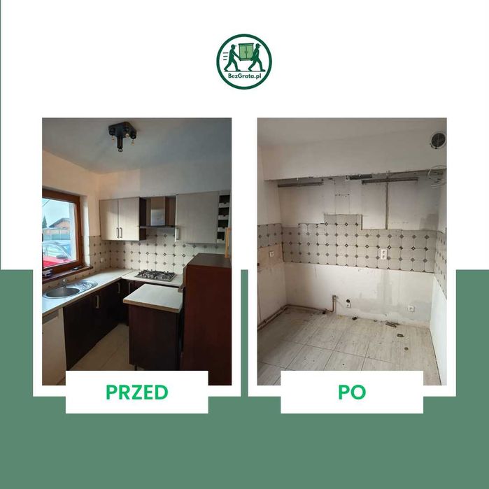 Opróżnianie, Sprzątanie, Ozonowanie, Utylizacja, Wywóz! BezGrata.pl