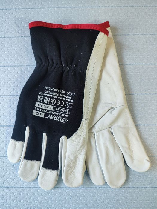 Перчатки кожаные рабочие