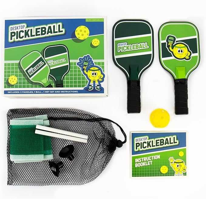 Zestaw do Pickleballa 2 Rakiety piłka siatka dla Graczy w Każdym Wieku